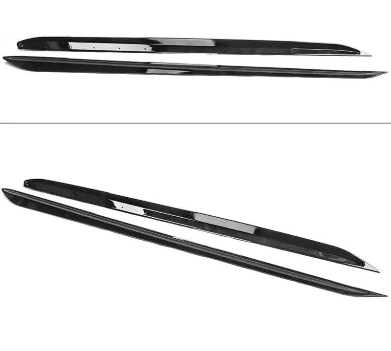 2019-2023 BMW 3 Series G20 M Sport/M340i Glossy Black ABS 2PC Side Skirts - Aerodynamic Body Kit for Enhanced Style & Performance - Perfect for Car Enthusiasts & Street Racing
