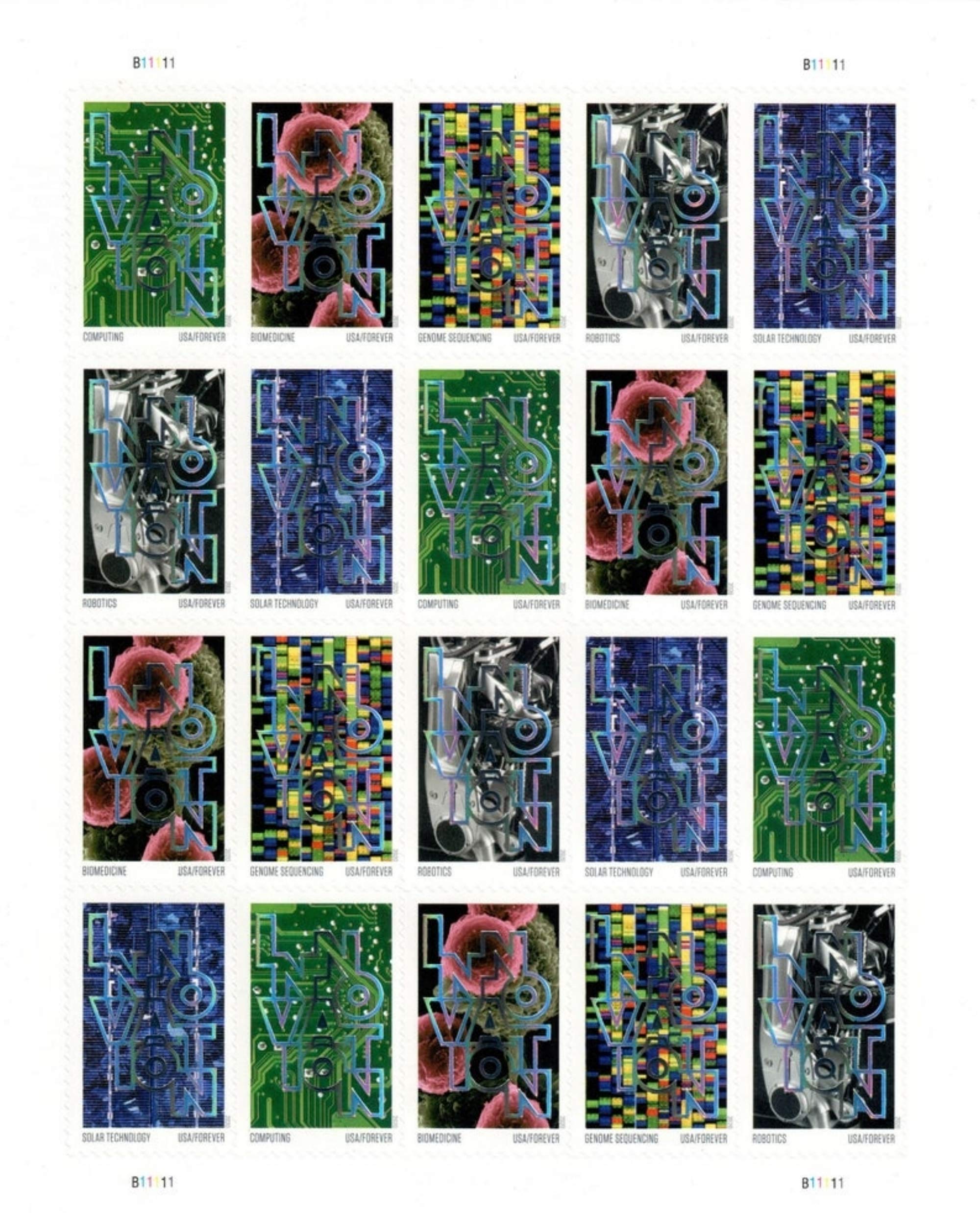 2021 USPS Forever Stamps - Sheet of 20 Self-Adhesive First-Class Postage Stamps for Mailing Letters, Greeting Cards & Bills | Perfect for Home, Office & Small Business Mailing Needs