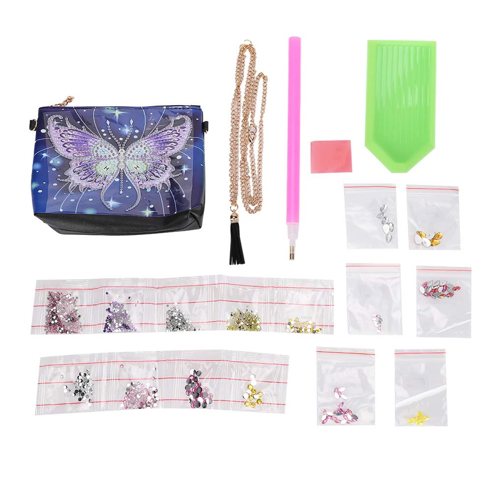 Hand Painted Artist Makeup Bag for Women - 7.1 x 5.9 Inch Unique Shaped Cosmetic Pouch - Perfect Gift for Painters, Art Lovers & Creative Girls (Ideal for Travel, Daily Use & Art Supplies Storage)