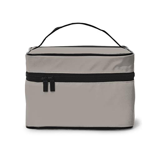 TJNMU Gray Travel Toiletry Bag for Makeup & Cosmetics - Waterproof Grooming Kit Organizer | Perfect for Vacation, Gym & Business Trips