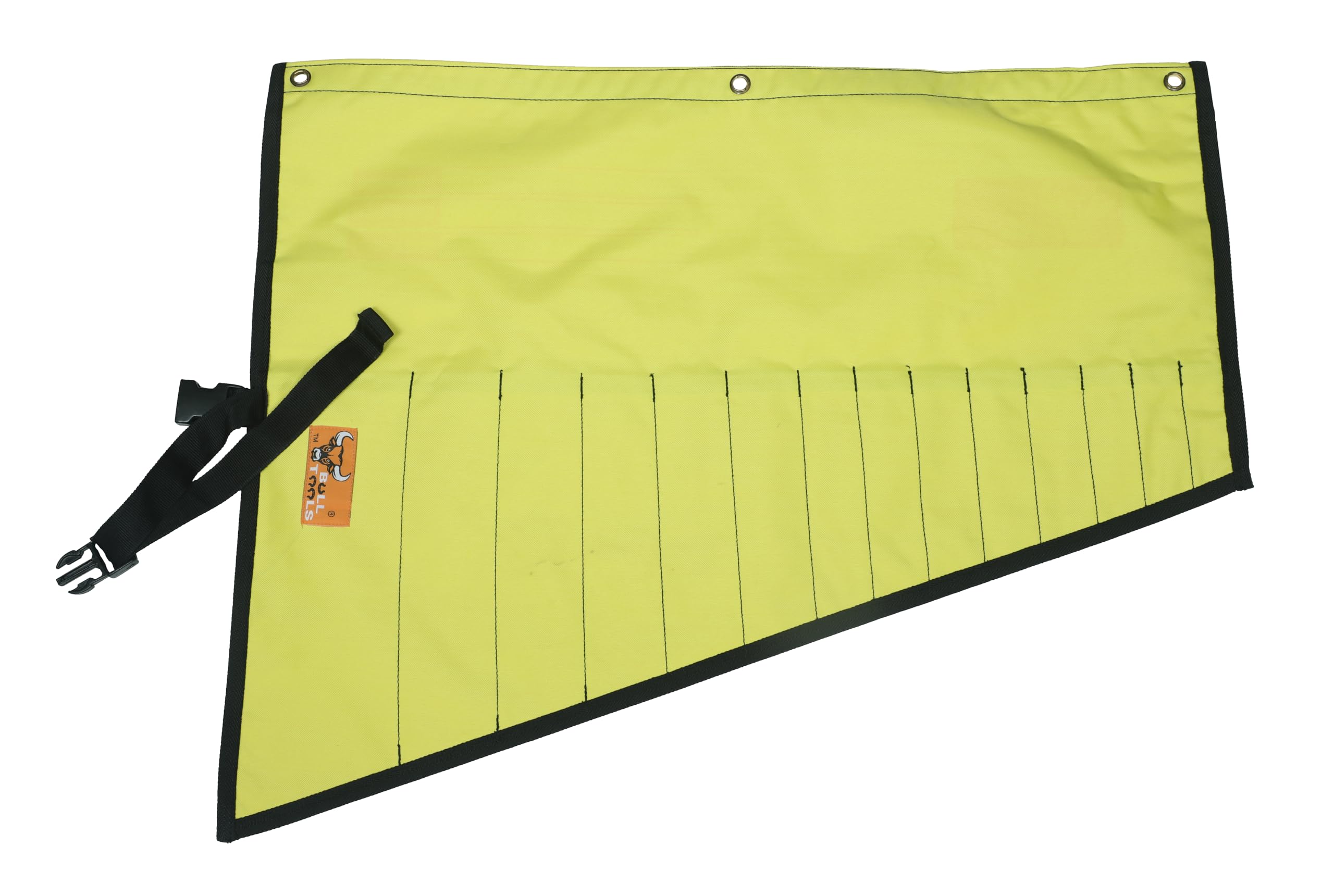 Heavy-Duty Roll-Up Tool Bag - 14 Pocket Wrench Organizer | Waterproof Canvas Pouch for Mechanics & DIYers | Workshop & Job Site Use