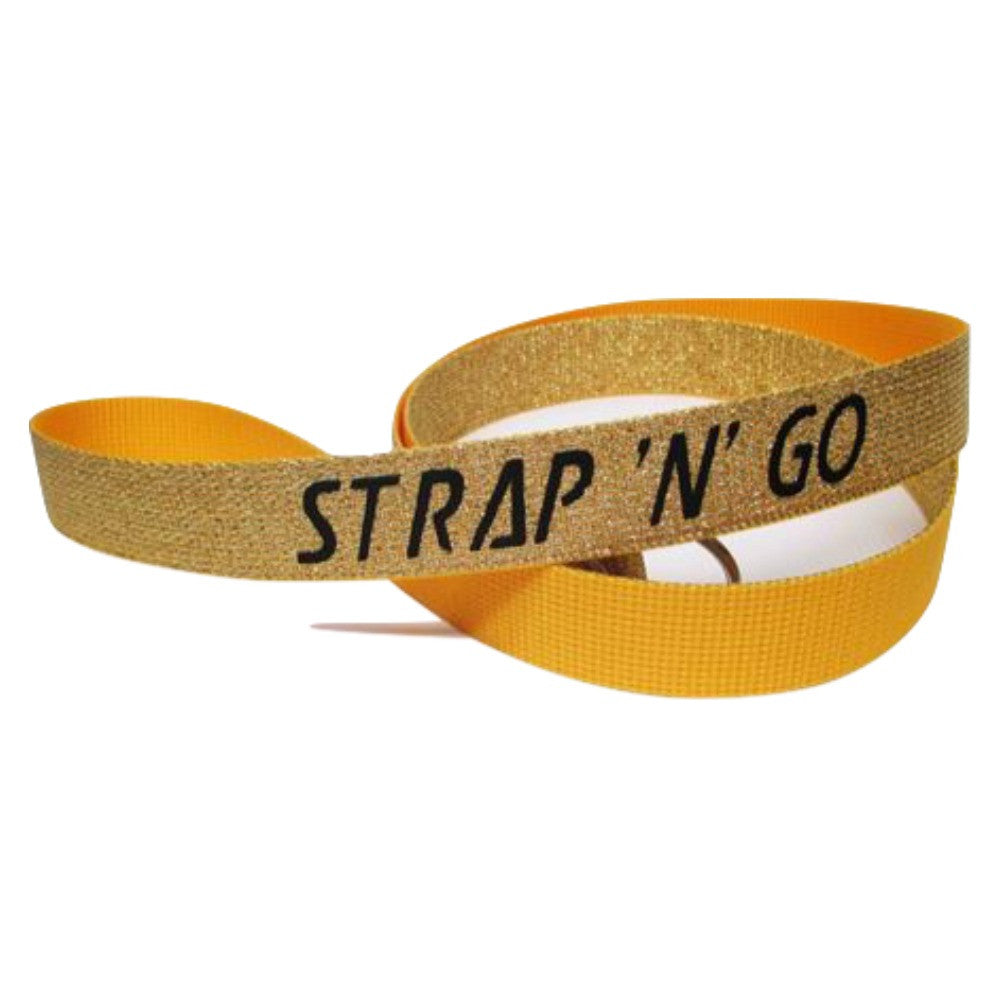 Strap'n'Go Glitter Skate Noose - Adjustable Skate Leash for Ice & Roller Skates - Perfect for Carrying, Organizing & Decorating Skates at Rinks, Parks & Home