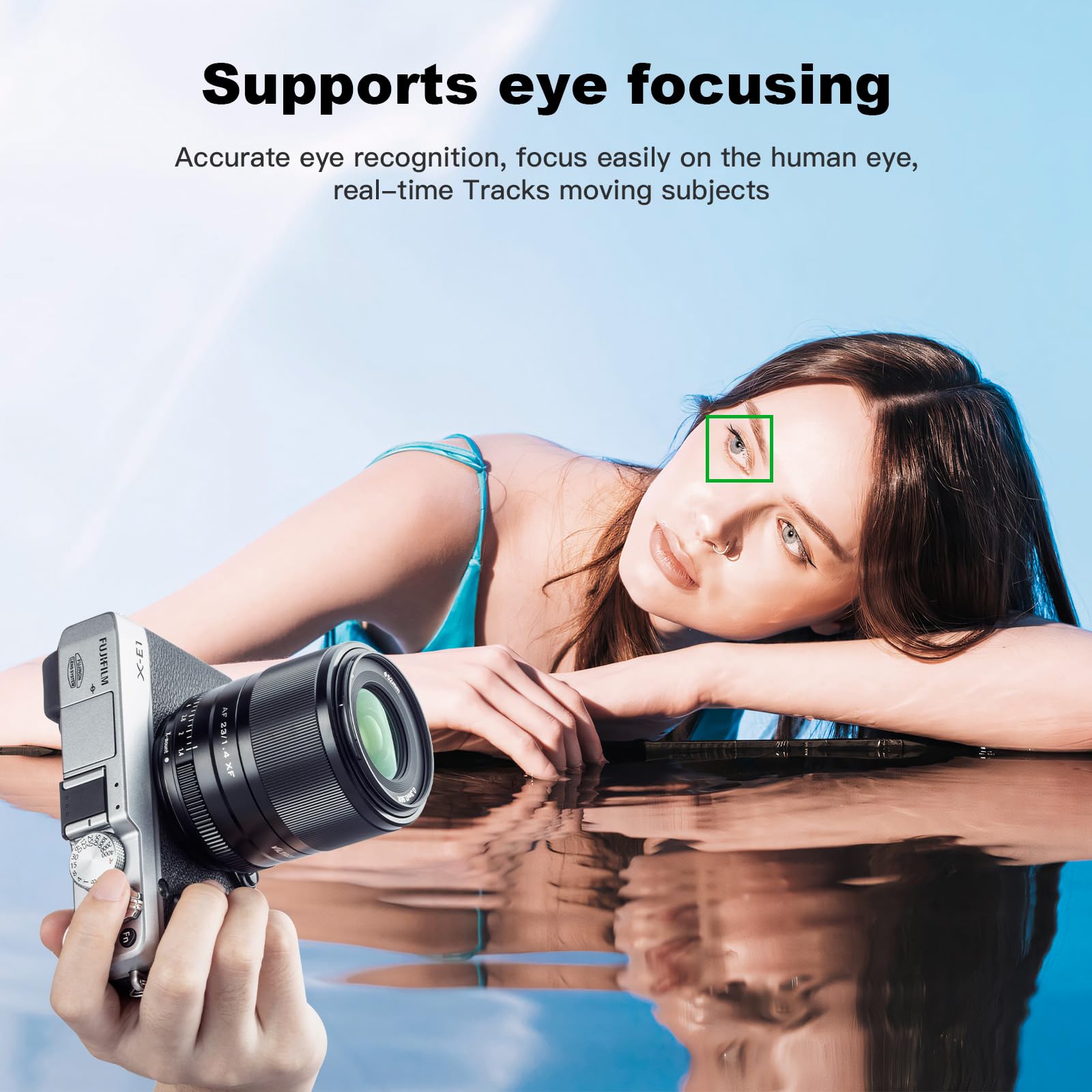 VILTROX 33mm F1.4 Wide Angle Autofocus Lens for Fujifilm X Mount Cameras - Compatible with X-T5, X-H2S, X-S10, X-T30II, X-T20, X-T10, X-T4, X-T3, X-T2, X-Pro3, X-M1, X-H1, X-E4 | Perfect for Portrait, Street & Low Light Photography