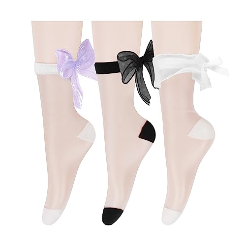 3 Pack-ruffle Bowknot