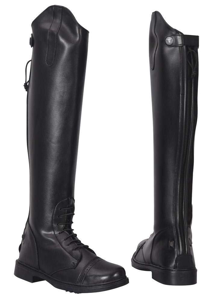 TuffRider Women's Equestrian Riding Boots - Comfortable & Durable Horseback Riding Boots for English & Western Style - Perfect for Trail Riding, Horse Shows & Stable Work