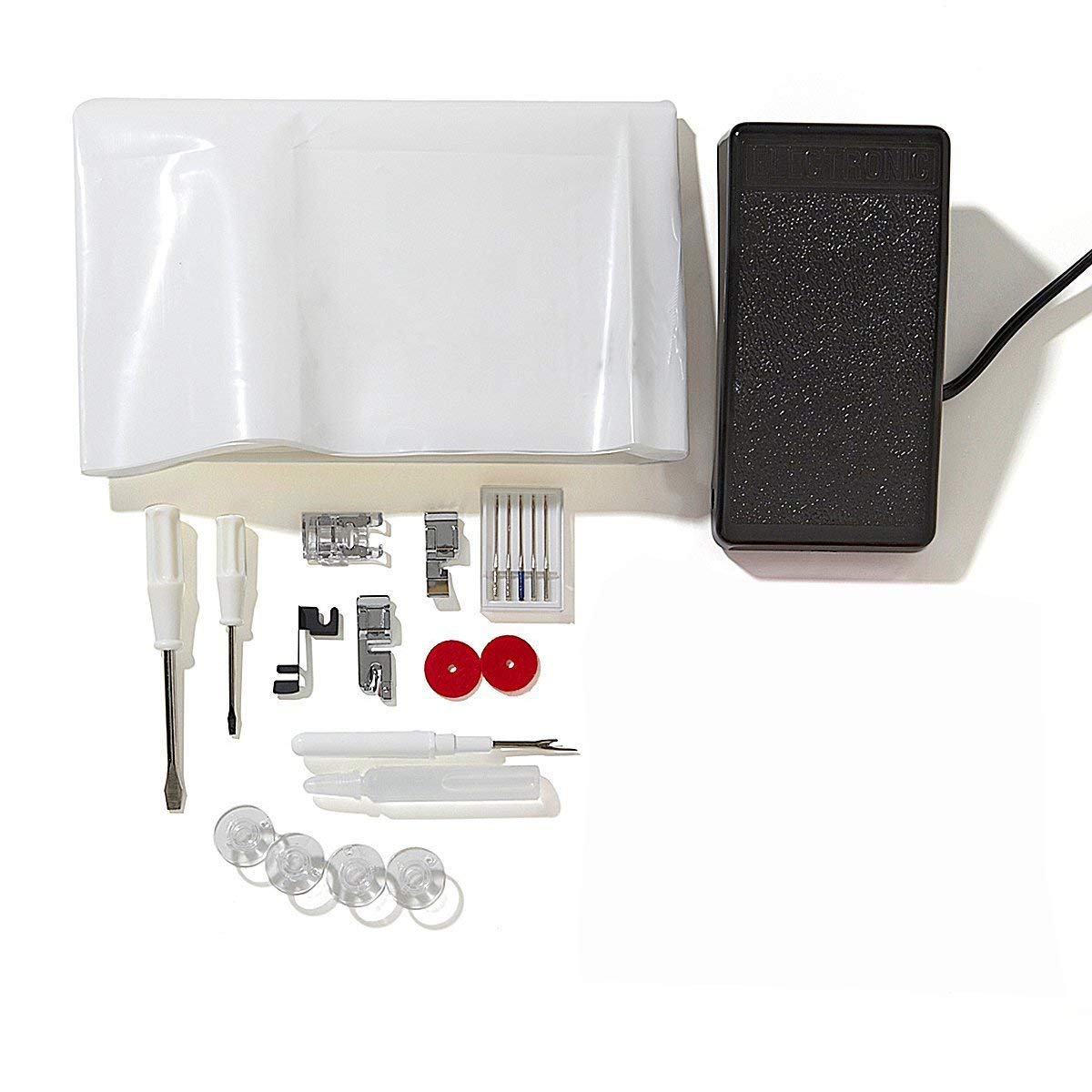 Janome HD1000 Heavy Duty Sewing Machine with Bonus Accessories Kit - Perfect for Home Tailoring, Quilting & DIY Crafts