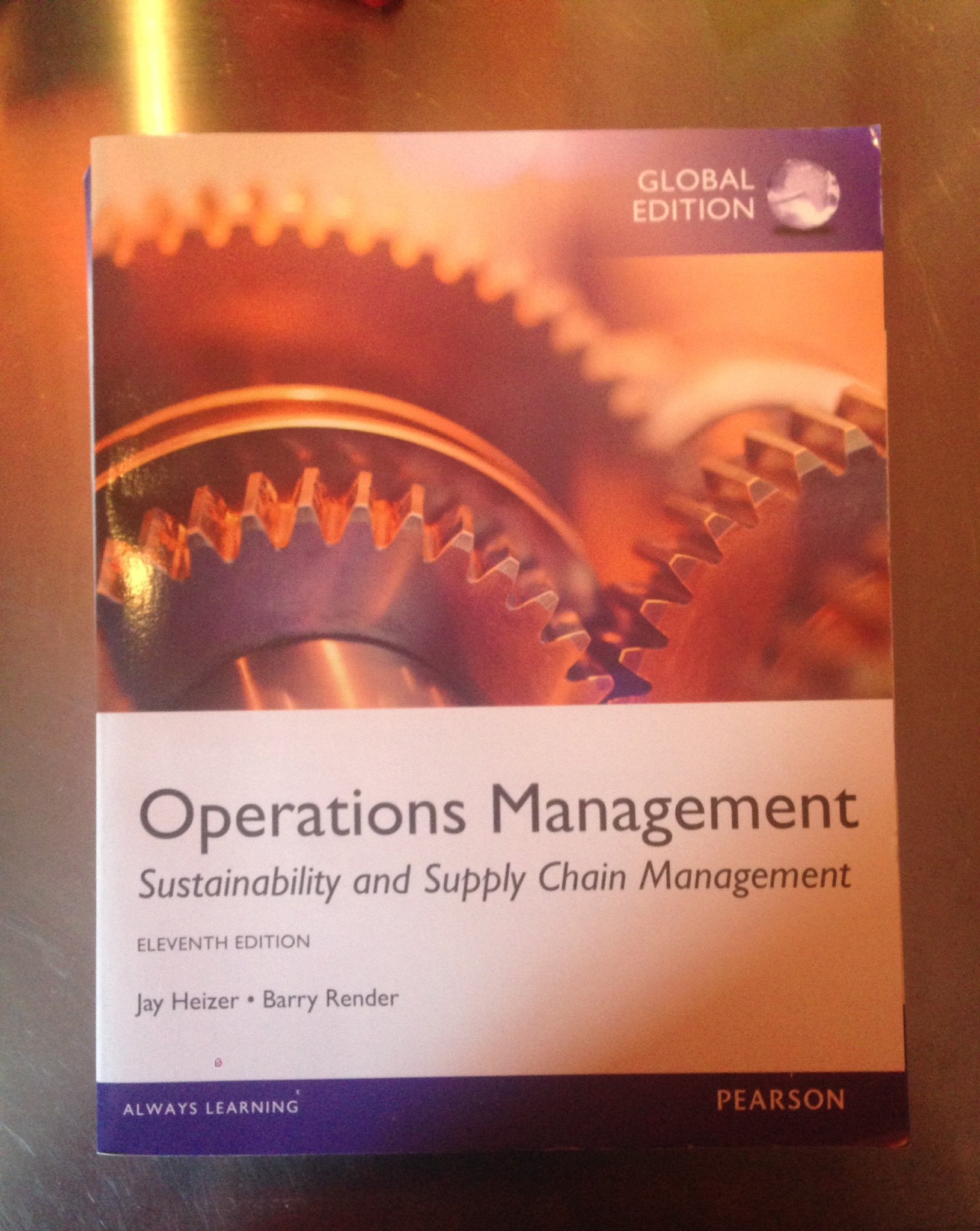 Operations Management, Global Edition - Essential Business Strategies for Supply Chain, Logistics, and Efficiency | Perfect for MBA Students and Business Professionals