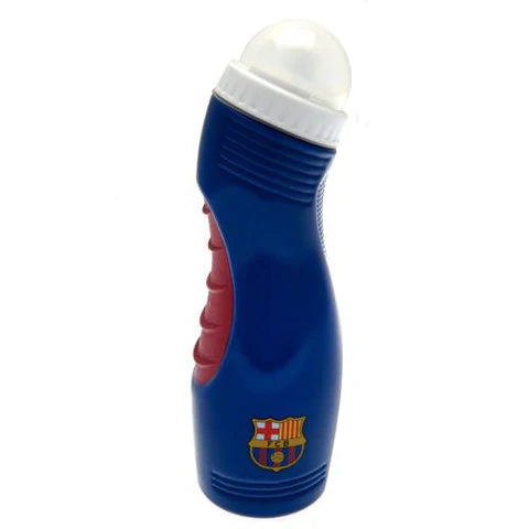Barcelona FC 750ml Plastic Water Bottle with Leak-Proof Lid - Official Soccer Team Logo - Reusable Sports Water Bottle for Gym, Travel & Outdoor Activities