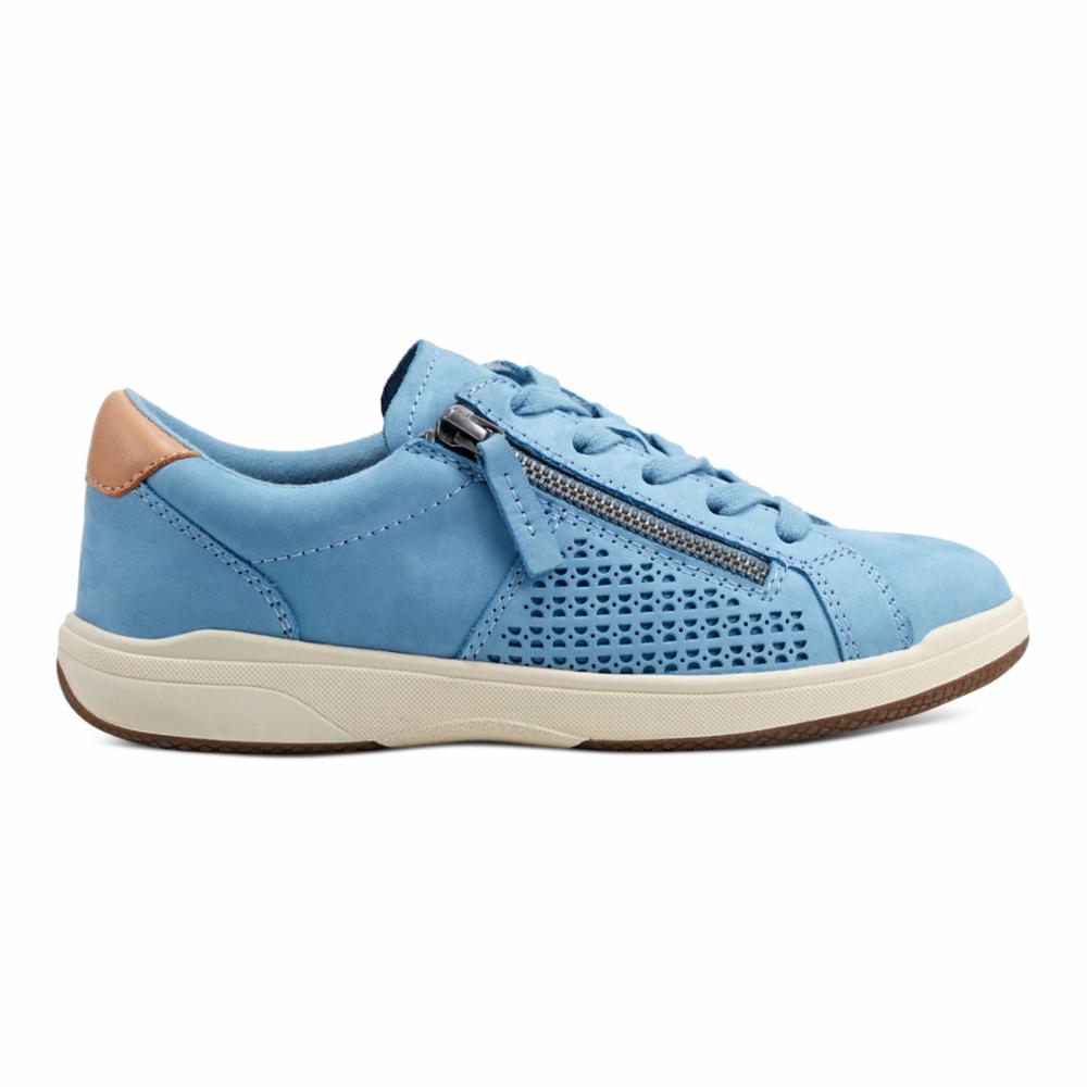 Earth Women's Netta Blue Woven Sandals - Comfortable Summer Casual Shoes for Women | Perfect for Beach, Vacation, and Everyday Wear
