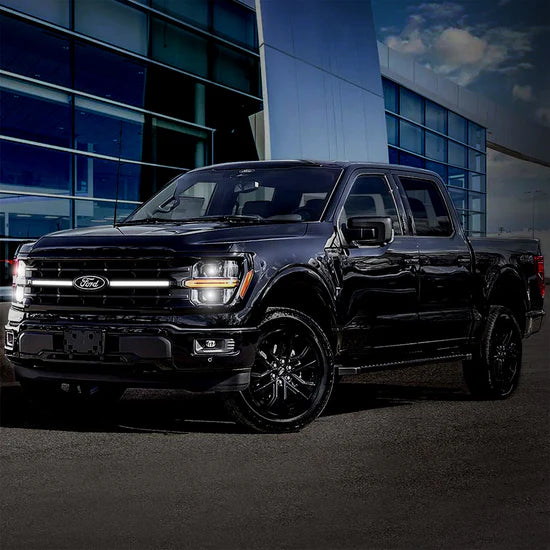 2024 Ford F150 XLT Center Grille Light Bar - LED Off-Road Lighting for Trucks - Perfect for Night Driving & Off-Road Adventures