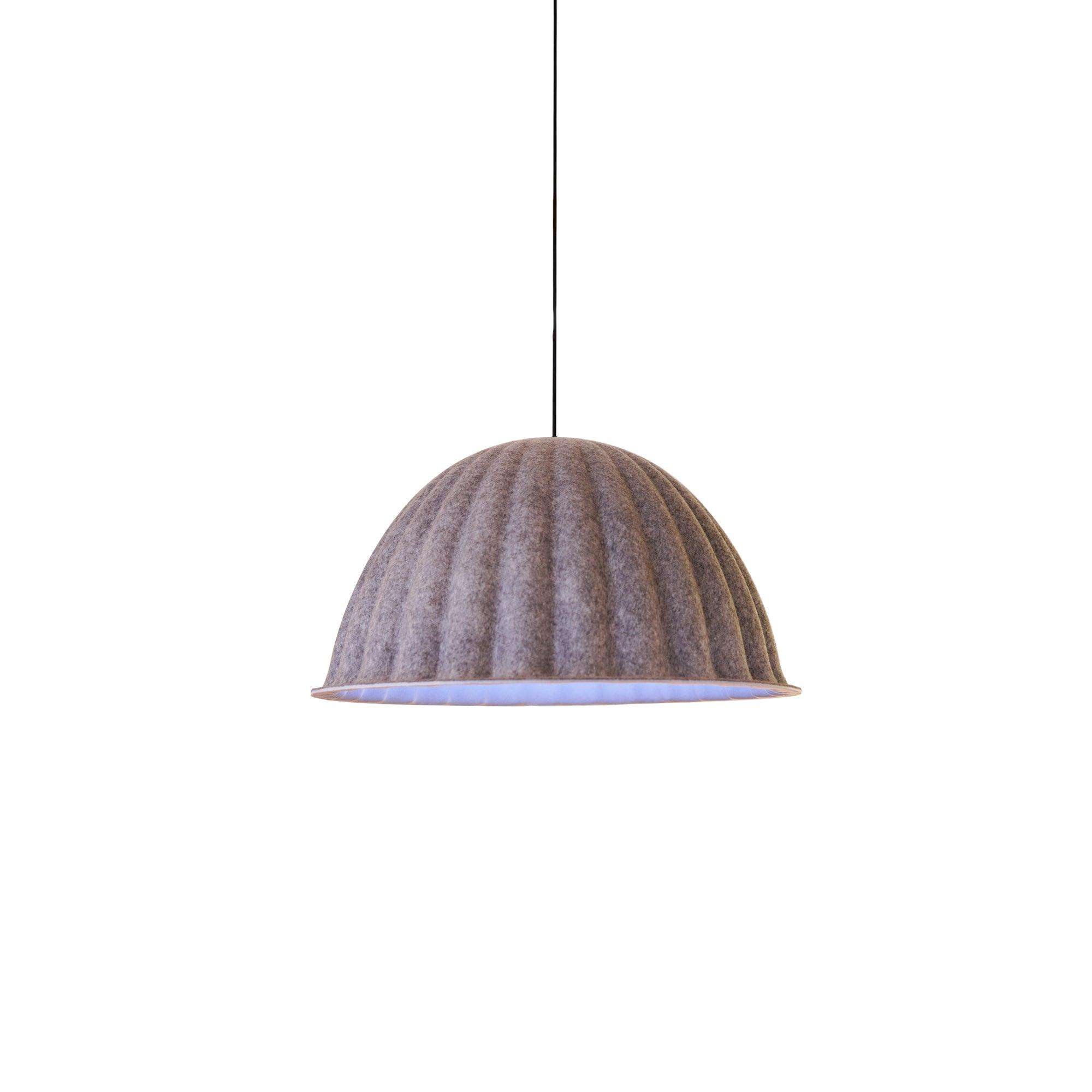 Modern Felt Harmony Pendant Light - Handmade Scandinavian Style Hanging Lamp for Dining Room, Kitchen Island, or Bedroom Lighting - Eco-Friendly Home Decor