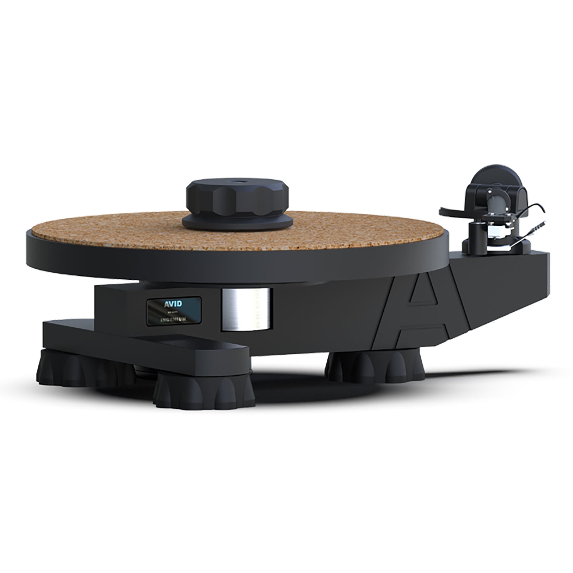 AVID HiFi Ingenium Plug & Play Turntable - Vintage Vinyl Record Player with Built-in Preamp, USB Output for Digitizing - Perfect for Home Audio & DJ Setup