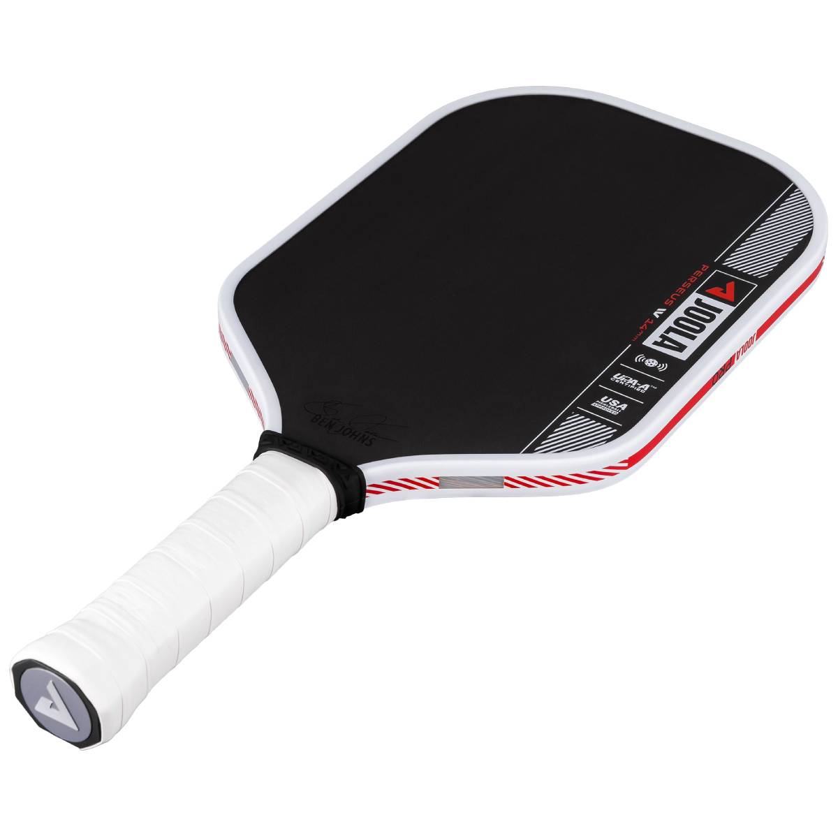 JOOLA Ben Johns Perseus Pro IV Pickleball Paddle - Premium Carbon Fiber Surface for Power & Control - Perfect for Tournament Play & Competitive Pickleball Matches