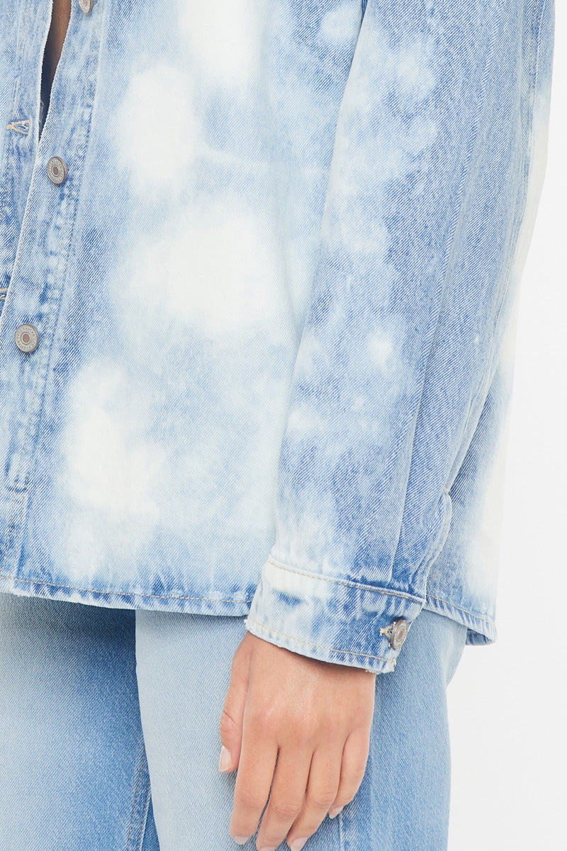 Josephine Oversized Shirt Jacket for Women - Stylish Long Sleeve Button Down Shacket - Casual & Work Wear - Perfect for Layering in Fall & Spring