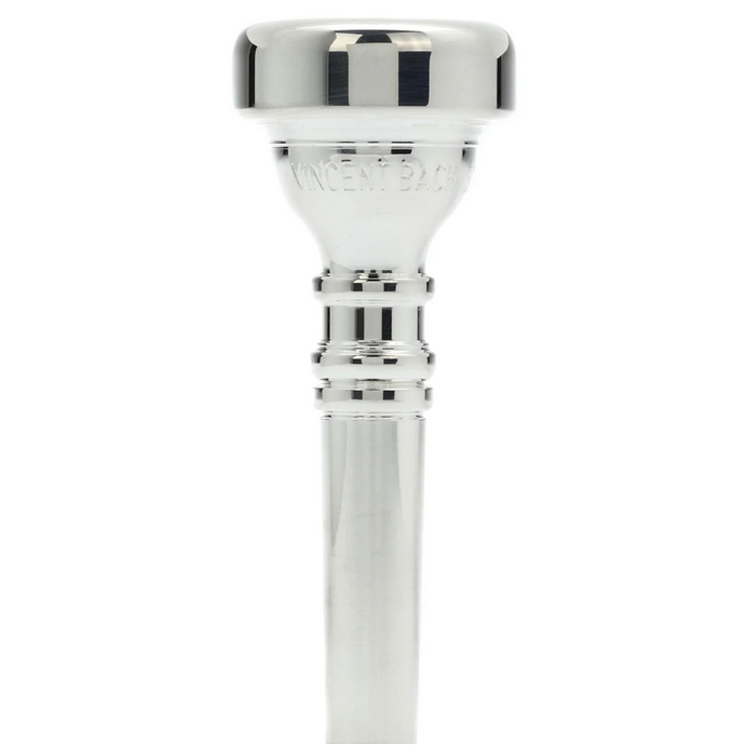 Bach Classic Silver Plated Cornet Mouthpiece Size 7 - Perfect for Brass Instrument Players & Music Performances
