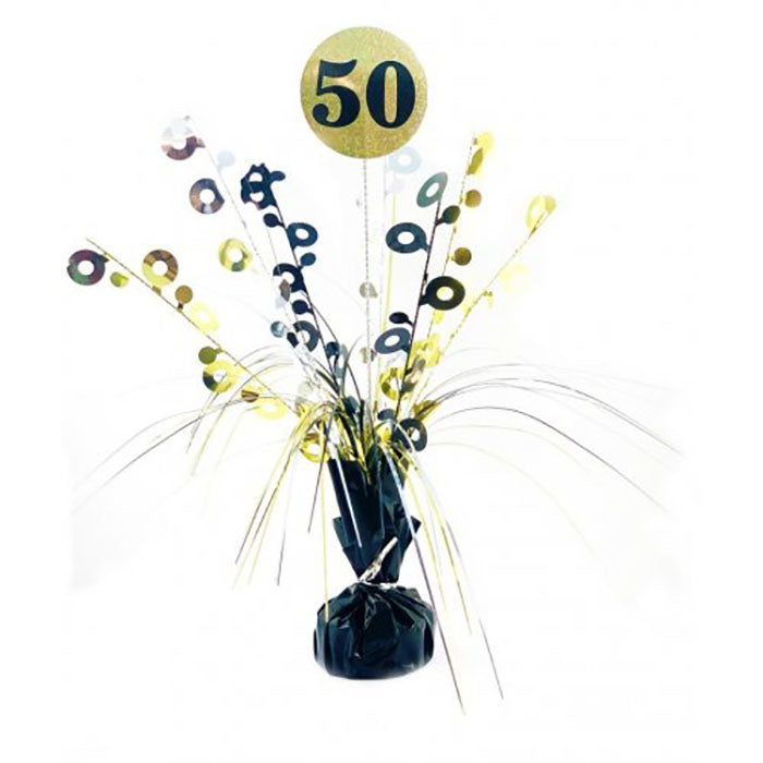 Milestone Balloon Weight Centerpiece for Birthday Party Decorations, Baby Shower, Anniversary & Wedding Celebrations - Elegant Table Decor with Heavy Base