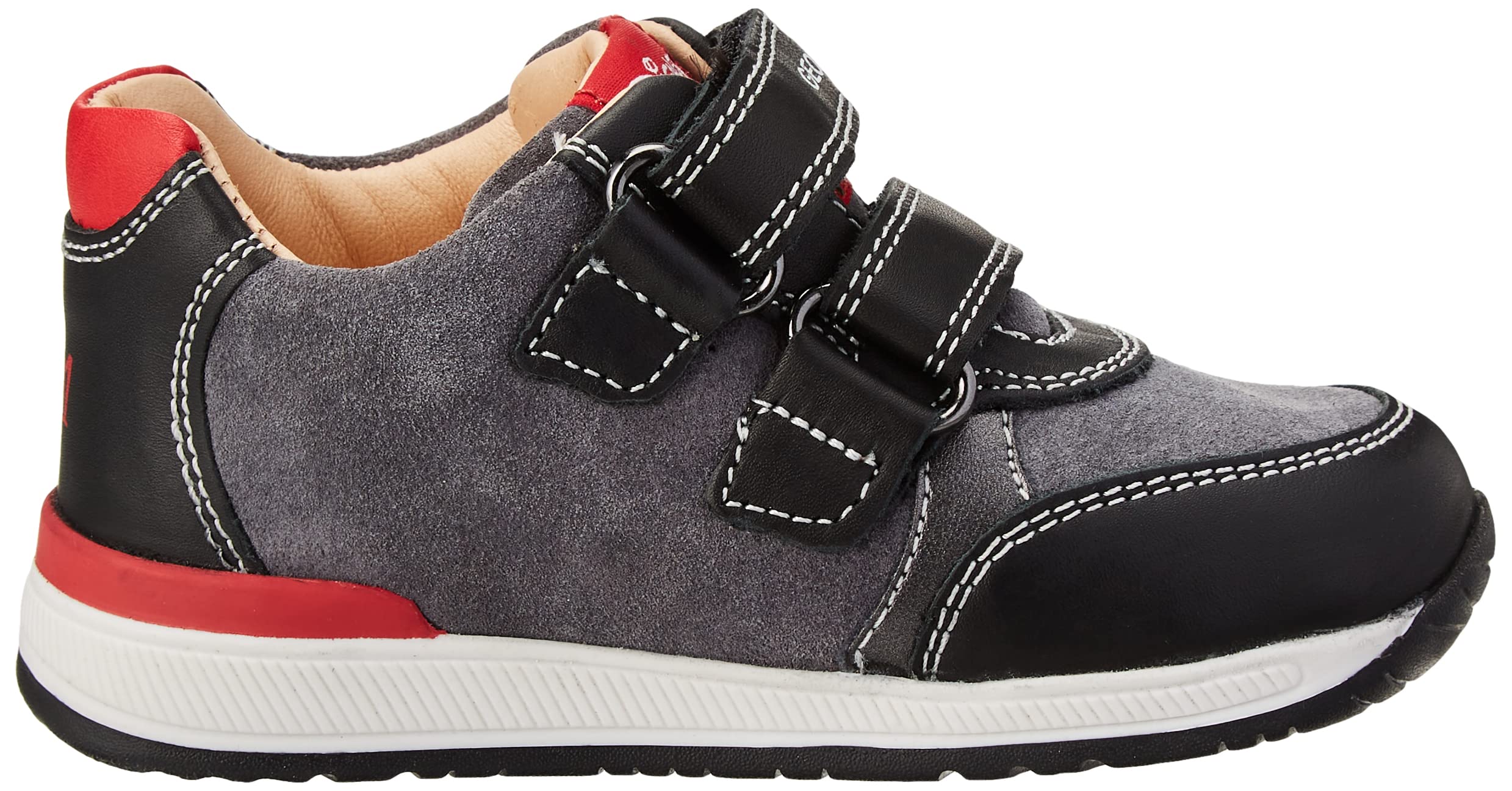 Geox Baby Boys First Walker Shoes - Breathable Low-Top Sneakers for Toddlers (12-24 Months) | Perfect for Indoor Play, Outdoor Walks & Early Steps