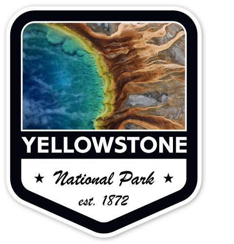 Yellowstone National Park Vinyl Sticker Decal - 3