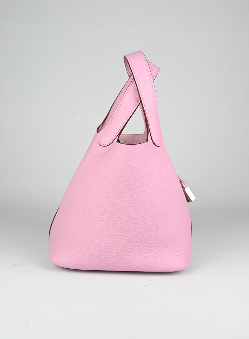 Hermès Picotin 18 Handbag in Mauve Sylvestre Pink - Luxury Tote Bag for Women, Perfect for Everyday Use, Work & Travel