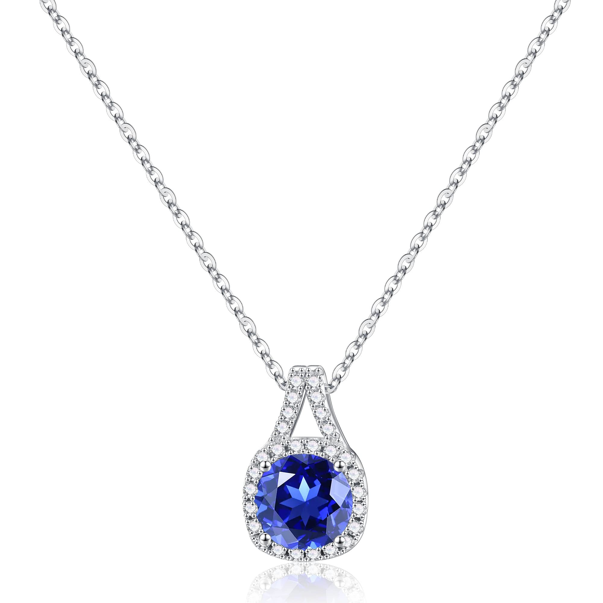 Sterling Silver Necklace for Women & Girls - 18