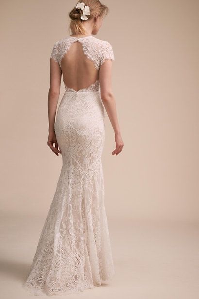 BHLDN Catherine Deane Lavi Gown - Elegant Wedding Dress for Brides & Formal Events | Perfect for Beach Weddings, Vow Renewals & Red Carpet Occasions