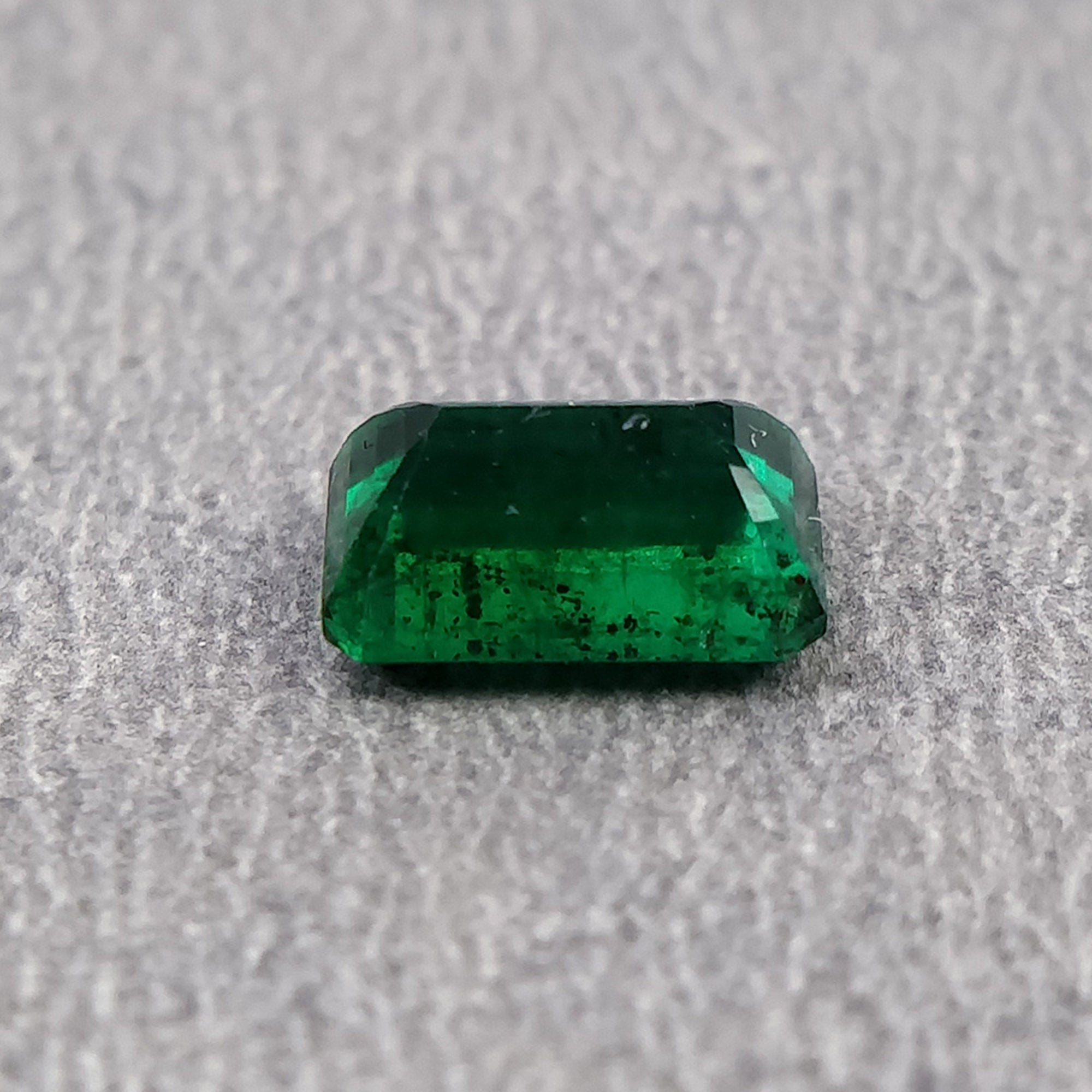 Natural 1.22ct Untreated Green Emerald Gemstone - Octagon Cut 7.6x5.2mm | Certified Unheated | Engagement Rings, Necklaces & Fine Jewelry Making | With Video Proof