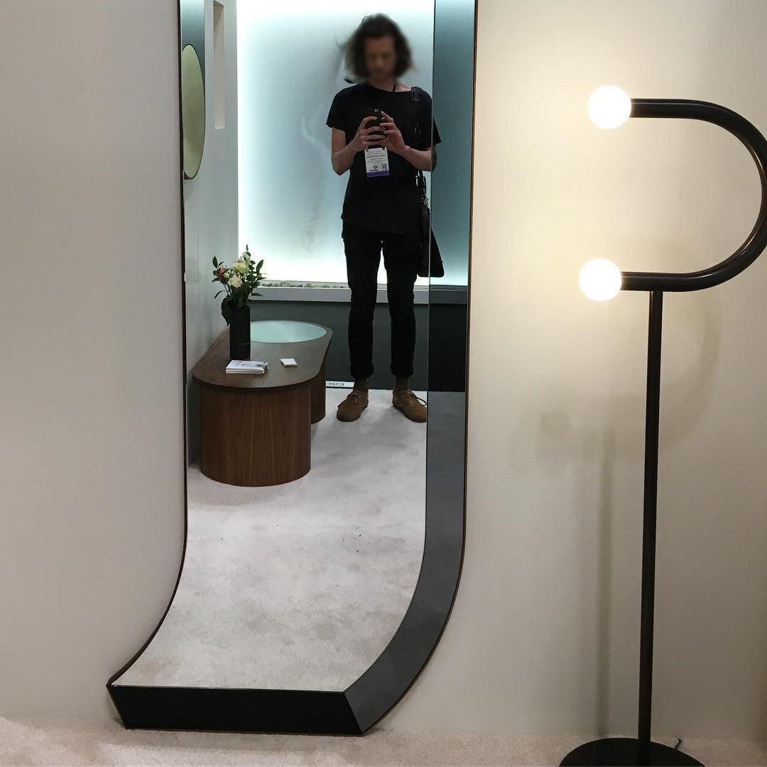 Modern C-Shaped Floor Lamp with Adjustable Height - Bright LED Reading Light for Living Room, Bedroom & Office - Stylish Home Decor Lighting Fixture