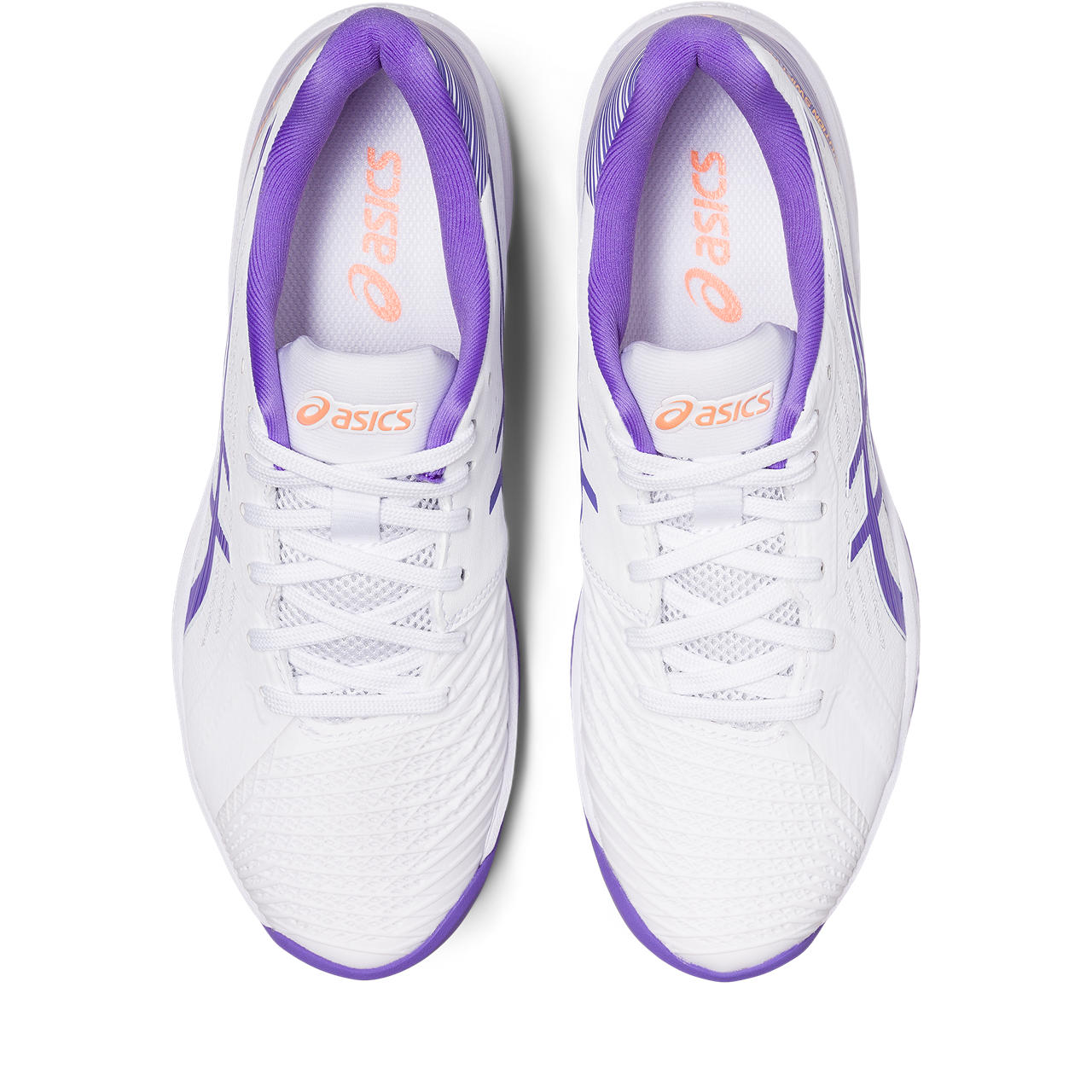 ASICS Solution Swift FF Women's Tennis Shoes - Lightweight Performance Court Shoes for Women (White/Purple) | Perfect for Competitive Matches & Training Sessions