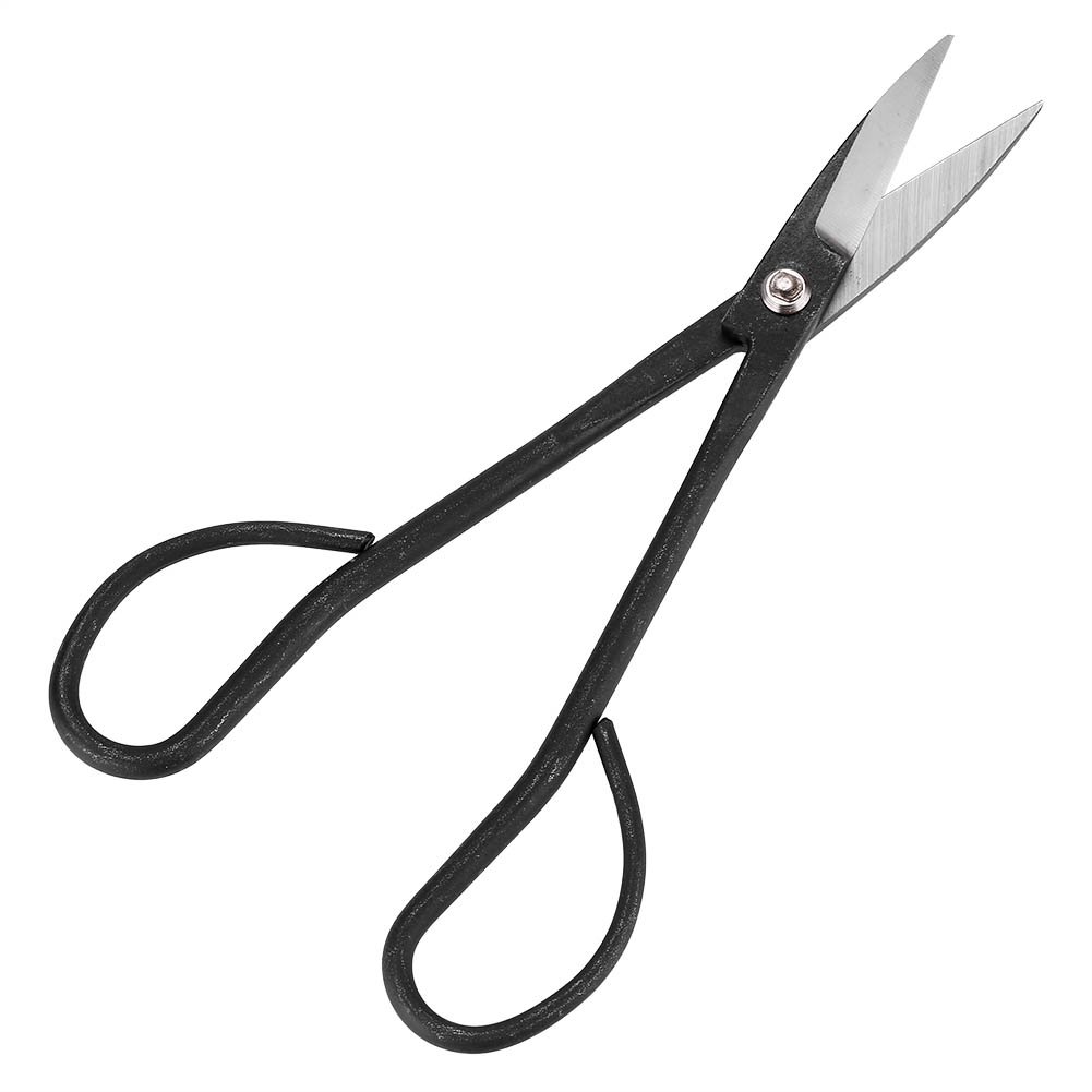190mm Stainless Steel Bonsai Scissors - Professional Gardening & Flower Arranging Tool for Indoor/Outdoor Use