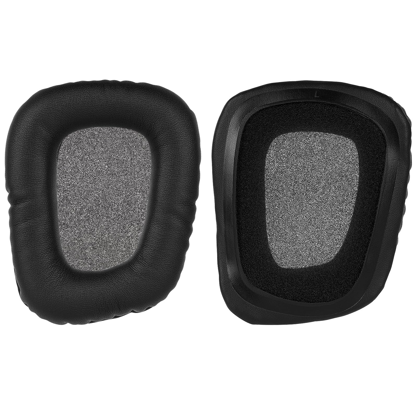 Geekria QuickFit Replacement Ear Pads for Logitech G35 G930 G430 F450 Headphones - Premium Memory Foam Ear Cushions & Headset Earpads - Comfortable Gaming & Office Use (Black)