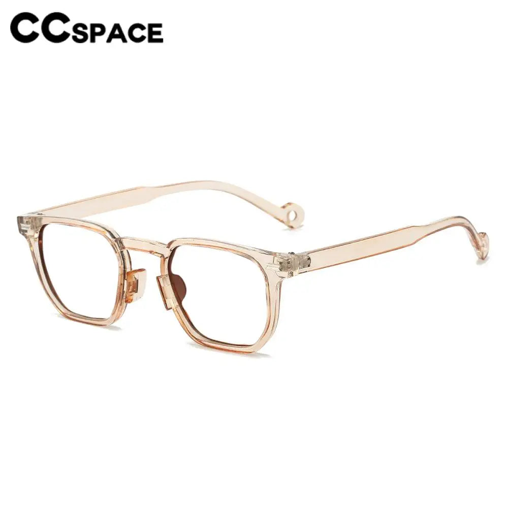 CCspace Unisex Full Rim Square Polycarbonate Reading Glasses R57195 - Fashionable & Durable for Reading, Computer Work & Office Use