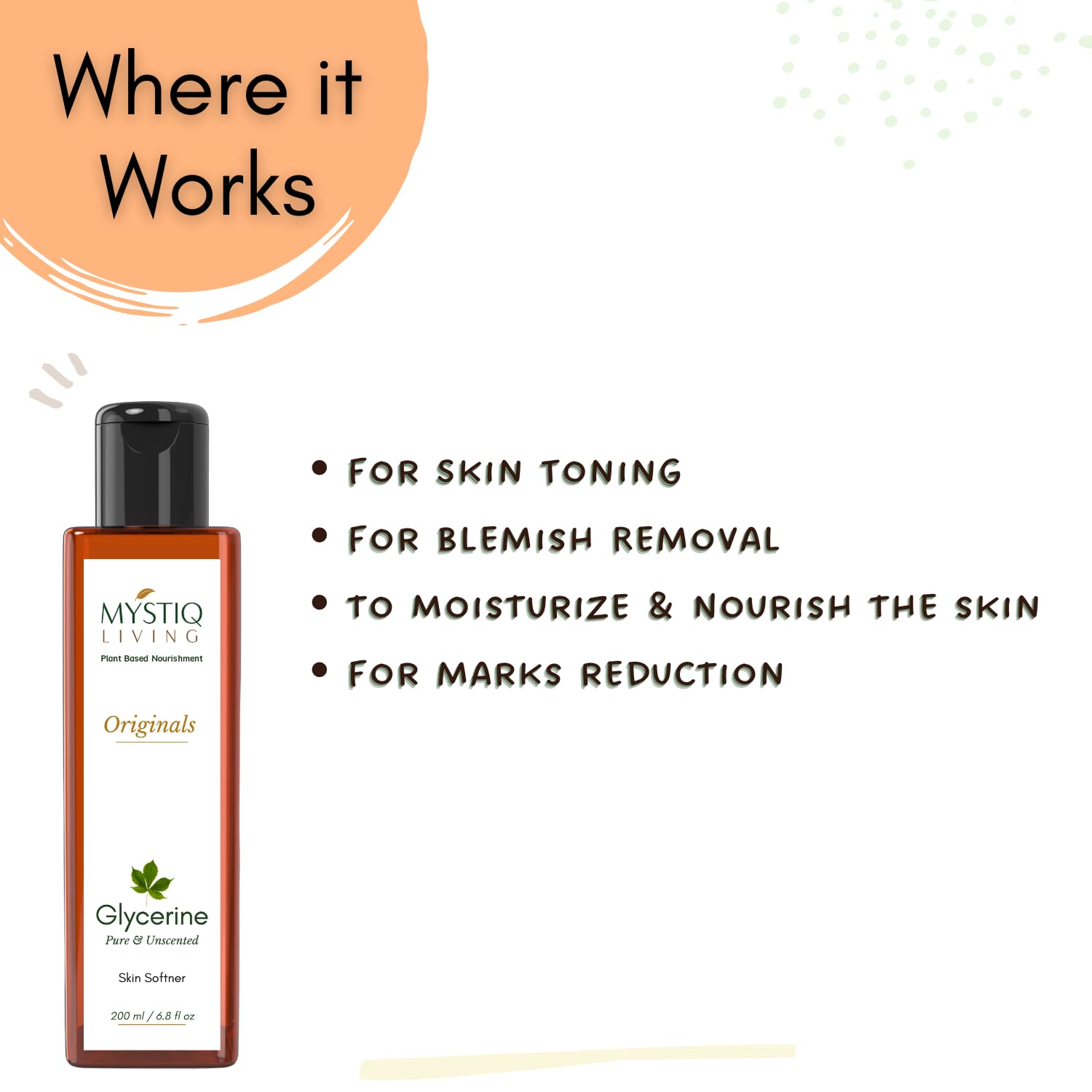 Pure Plant-Based Glycerin for Face, Skin & Body Care - 200ml Unscented Vegan Moisturizer | Hydrating Serum for Dry Skin, DIY Beauty Recipes & Natural Skincare Routine