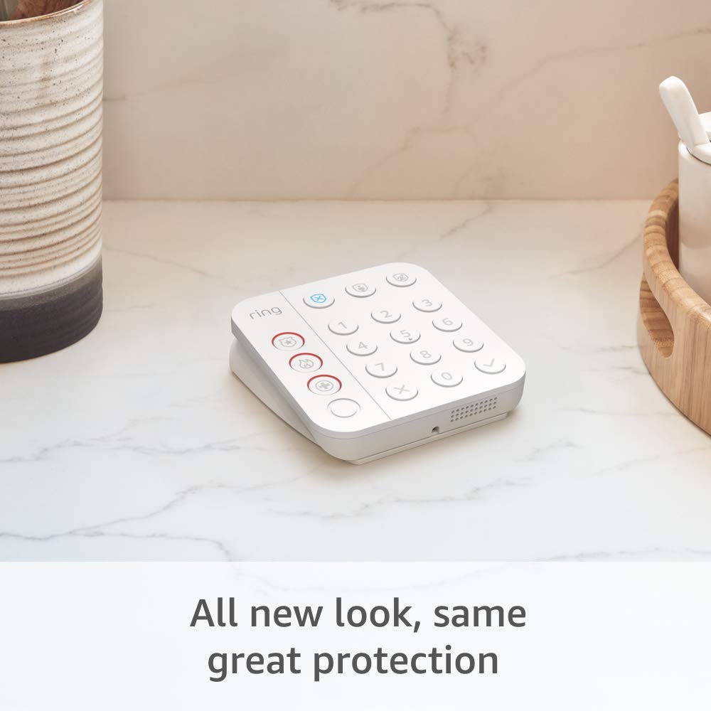 Ring Alarm 8-Piece Kit (2nd Gen) with Ring Video Doorbell & Echo Show 8 (2nd Gen, Charcoal) – Smart Home Security System for House & Apartment Protection