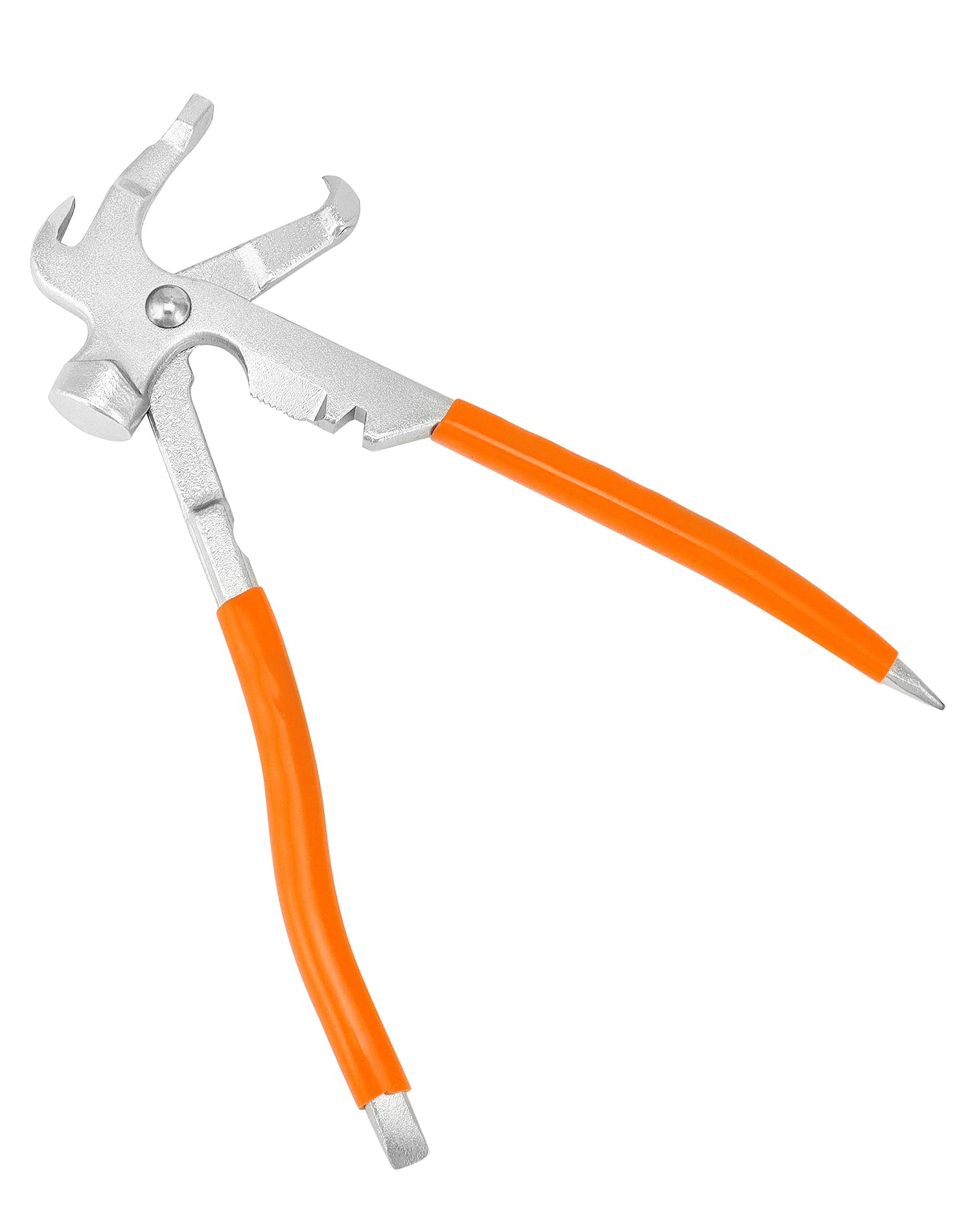 QWORK Wheel Balancing Weight Plier & Hammer Tool - Professional Clip-On Wheel Weight Pliers for Tire Rim Balancing - Perfect for Auto Repair Shops & DIY Car Maintenance
