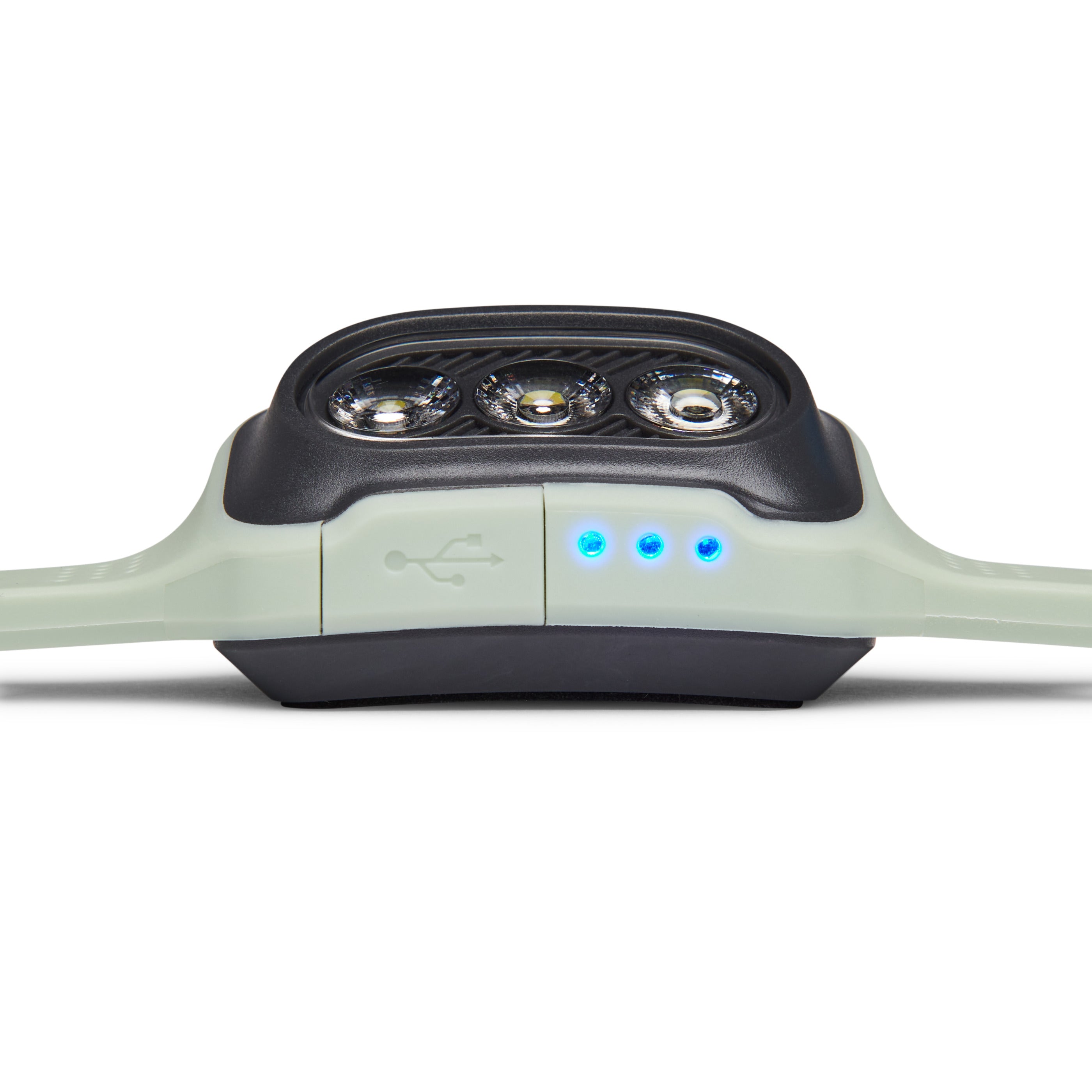 Deploy Run Light - Ultra Bright LED Headlamp for Running, Hiking & Camping - Hands-Free Rechargeable Headlight with Adjustable Strap - Perfect for Outdoor Adventures, Night Jogging & Emergency Use