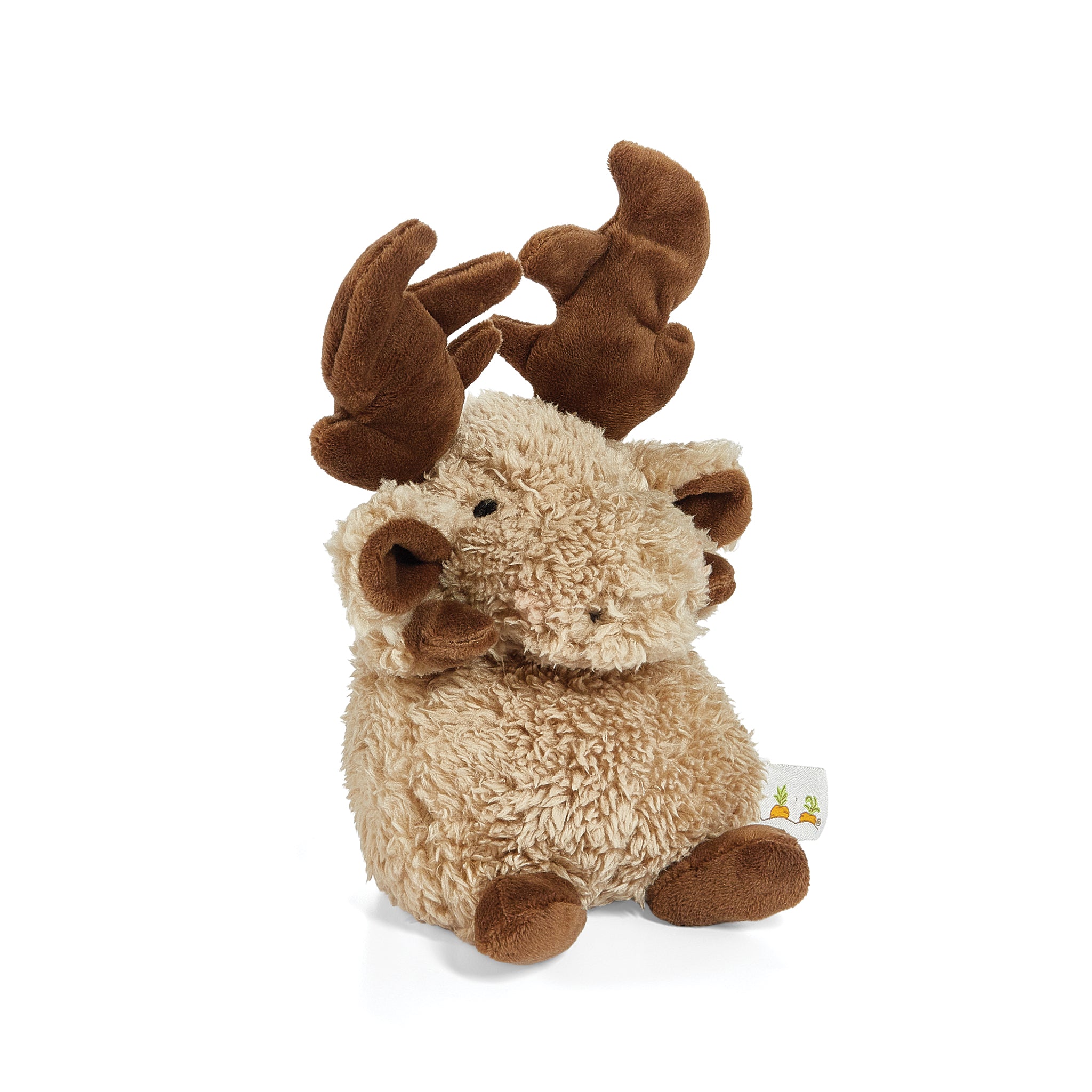 Wee Bruce the Moose Plush Toy - Soft & Cuddly Stuffed Animal for Kids, Perfect for Bedtime, Playtime & Gifts | Adorable Nursery Decor & Travel Companion