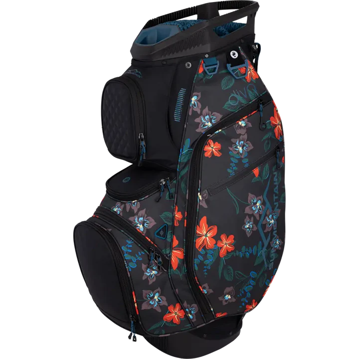 Sun Mountain Diva Cart Bag - Premium Golf Cart Bag for Women with 14-Way Divider, Insulated Cooler Pocket & Multiple Storage - Perfect for Golf Course & Driving Range Use