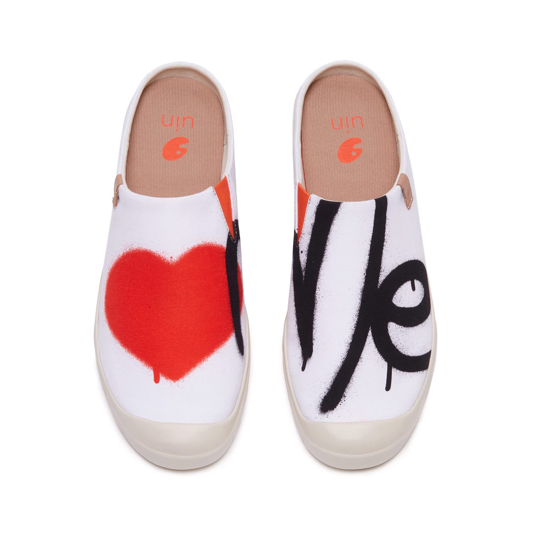 UIN Men's Loafers - Lightweight Comfortable Slip-On Mules for Walking, Casual Wear & Travel | Art Painted House Slippers | Perfect for Home, Office & Vacation