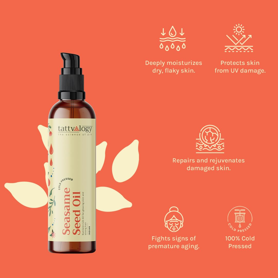 Himalayan Sea Buckthorn Oil (Hippophae rhamnoides) - Cold Pressed 100% Natural Facial Oil for Anti-Aging & Skin Renewal | Chemical-Free, Glass Bottle 15ml | Perfect for Dry Skin & Nighttime Skincare Routine
