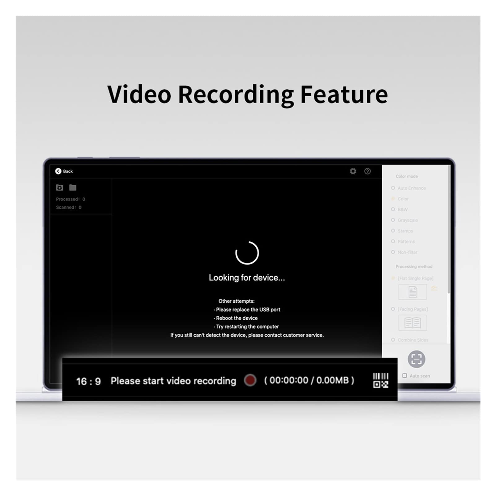 800 Pro A4 Flat Document Scanner - High-Speed USB Scanning for Office & Home, Compact & Lightweight Design - Perfect for Digitizing Documents, Receipts, and Photos (Shine 800 Pro Model) - Ideal for Small Businesses, Remote Work, and Home Office Organization