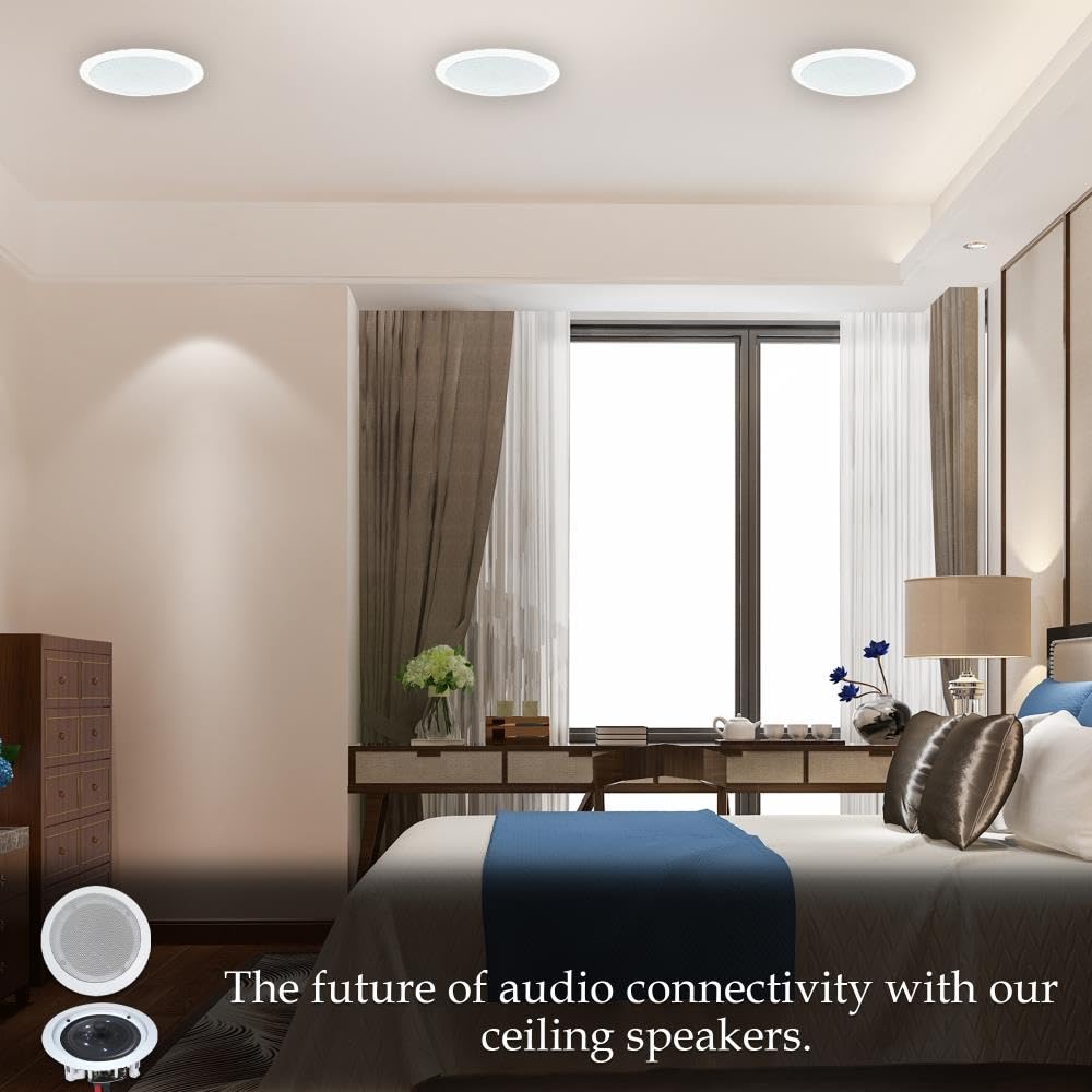 Premium 1000W Bluetooth Home Theater Sound System Kit with 4x 8