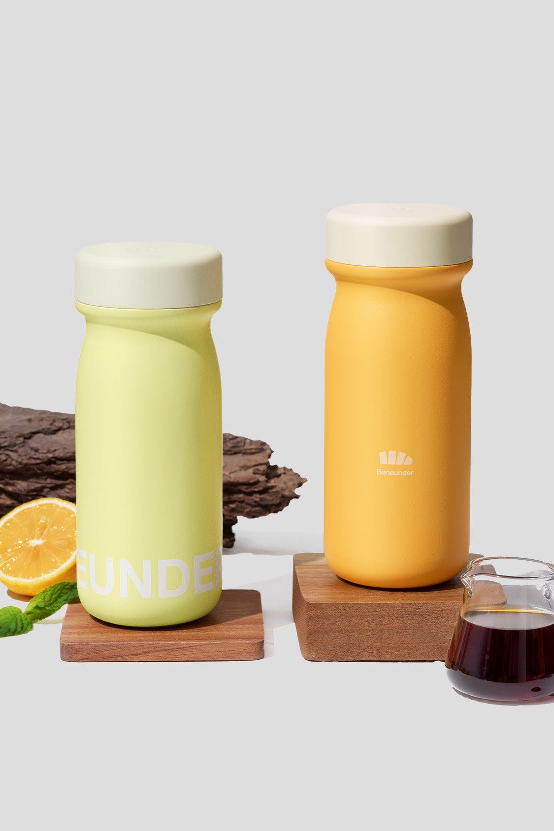LightHeat 400ML Insulated Travel Mug - Leak-Proof Stainless Steel Coffee Thermos for Commuting, Camping & Office Use