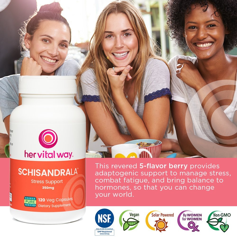 Schisandra Berry Extract 3:1 Supplement - Stress Relief & Adrenal Support for Energy & Wellness | Natural Adaptogen for Daily Stress Management & Fatigue Relief