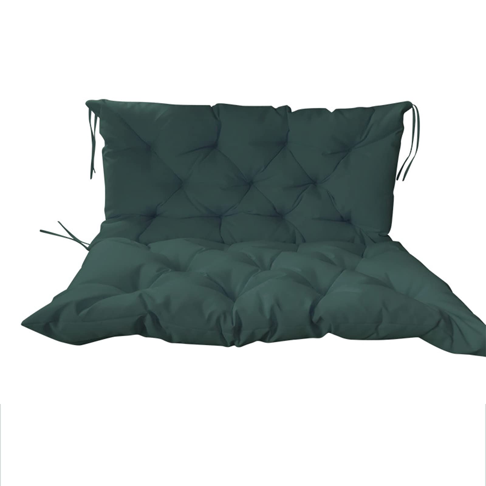 **Outdoor Bench Seat Cushion - 2/3 Seater Replacement Cushion for Porch, Garden Swing, or Indoor Couch - Soft, Thick & Comfortable with Backrest - Waterproof & Durable - Perfect for Patio, Deck, or Sunroom Relaxation**
