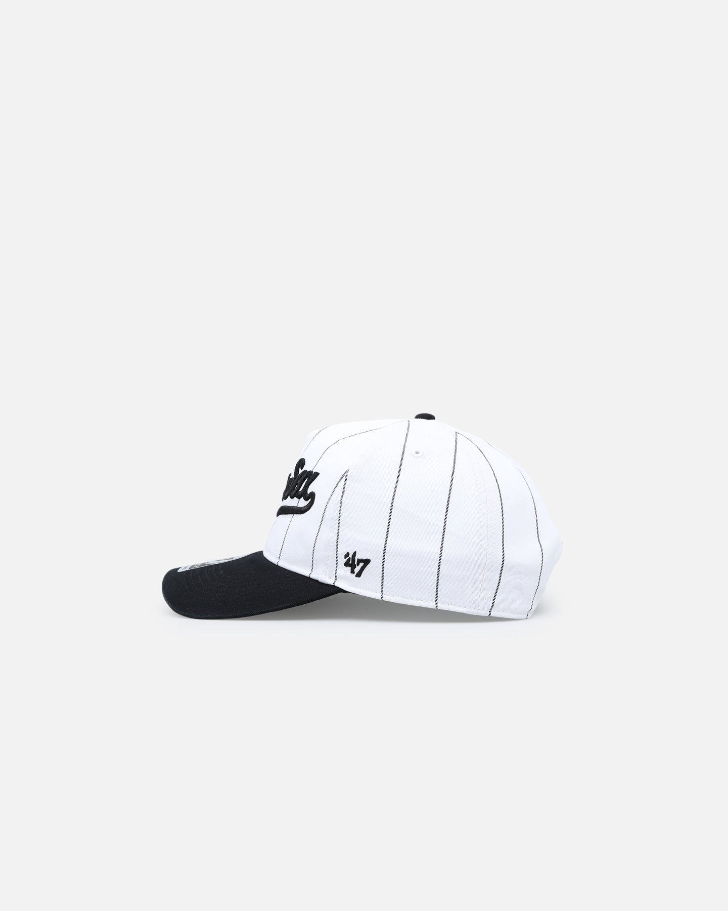 Chicago White Sox 'Double Header Pinstripe' Snapback Hat by '47 - Adjustable Hitch Back Design for Baseball Fans - Perfect for Game Day, Tailgating & Casual Wear