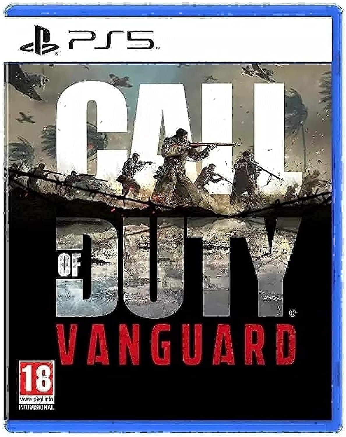 Call of Duty: Vanguard - PS5 Game | Latest First-Person Shooter | Battle in WWII Campaign & Multiplayer Modes | Perfect for Gaming Enthusiasts & PS5 Owners