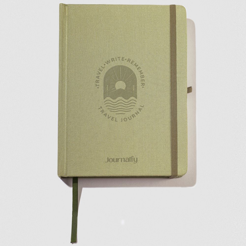 Travel Journal Notebook - Durable Leather Cover, Lined Pages for Writing & Sketching | Perfect for Backpacking, Vacation Memories & Adventure Logs