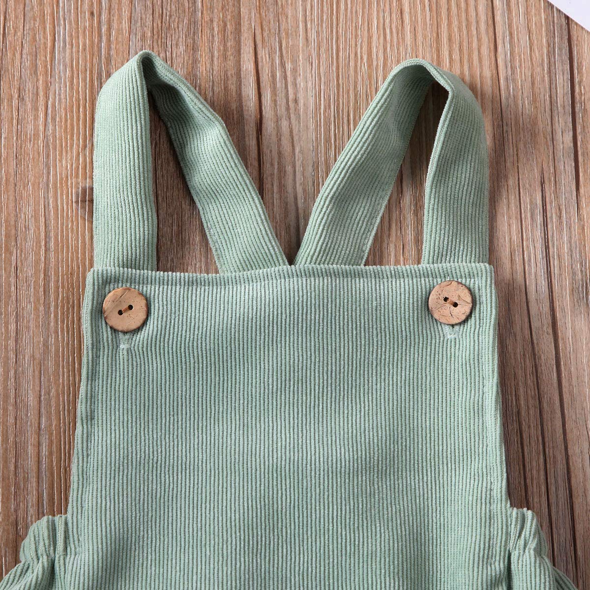 Douhoow Unisex Newborn Baby Clothes - Soft Summer Romper with Back Straps for Boys & Girls | Perfect for Playtime, Outings & Photo Shoots