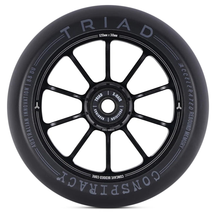 Triad Conspiracy Wheels 30mm Wide - Premium Skateboard Wheels for Smooth Riding & Tricks - Perfect for Street Skating & Park Performance