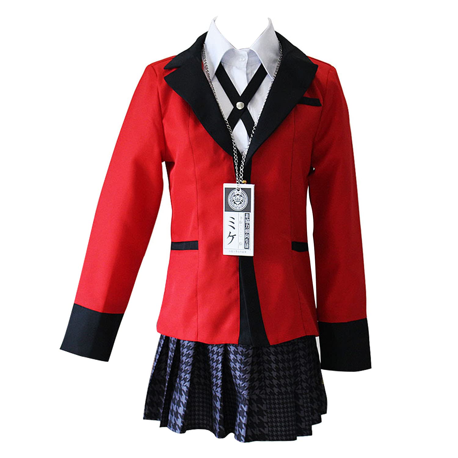 Yumeko Jabami Cosplay Costume - Anime Kakegurui Uniform Outfit for Halloween, Conventions & Cosplay Events - Perfect for Roleplay, Halloween Parties & Anime Fans